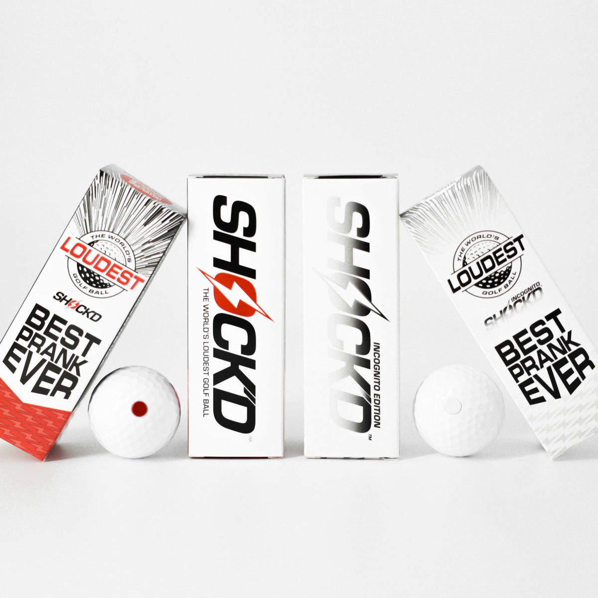 BUY 3 GET 1 FREE BUNDLE - SHOCK'D Golf Balls – view 4
