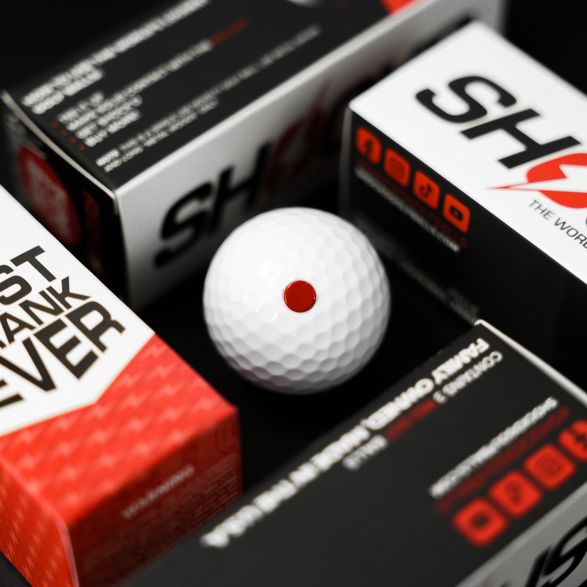 BUY 3 GET 1 FREE BUNDLE - SHOCK'D Golf Balls – view 5