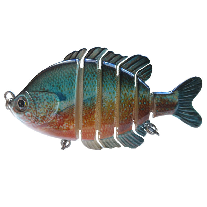 Six Section Yayu Bait Multi Section Bionic Fake Bait Fishing Gear Marine Fishing Supplies Tilapia Long Cast – view 3