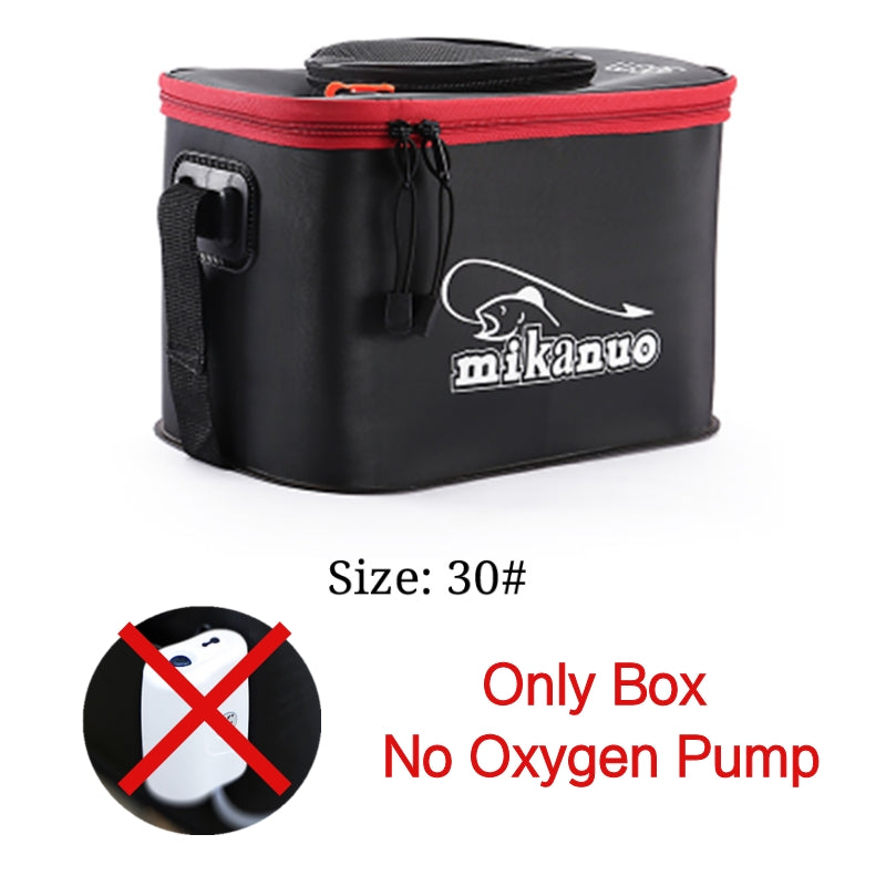 EVA Portable Fishing Bag Folding Thicken Live Fishing Box Tank Bucket Camping Fishing Tackle Fishbox Storage Bag – view 10