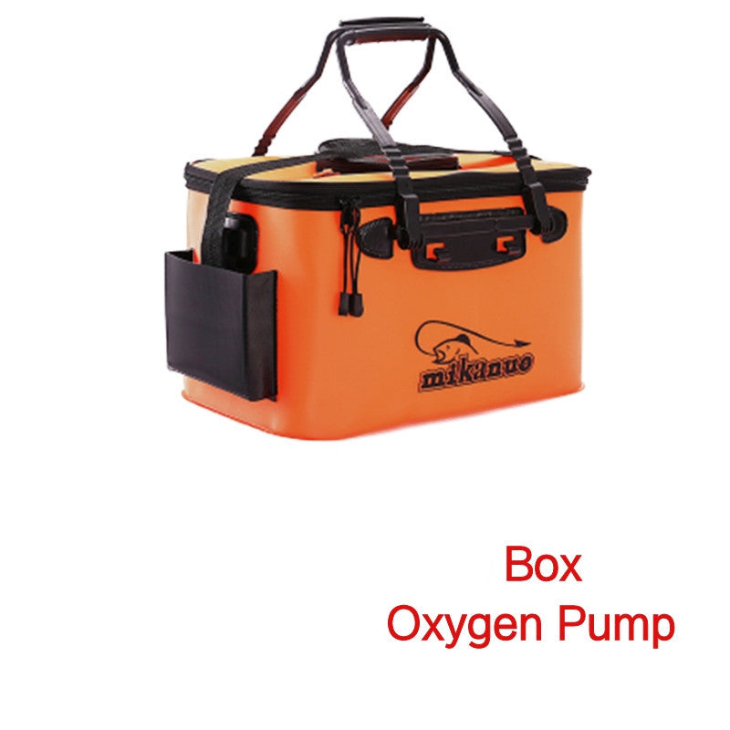 EVA Portable Fishing Bag Folding Thicken Live Fishing Box Tank Bucket Camping Fishing Tackle Fishbox Storage Bag – view 9