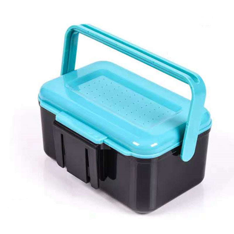 Dual-purpose bait box with handle – view 5