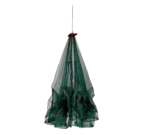 Strengthened 4-20 Holes Automatic Fishing Net Shrimp Cage Nylon Foldable Fish Trap Cast Net Cast Fold Crab Trap – view 3