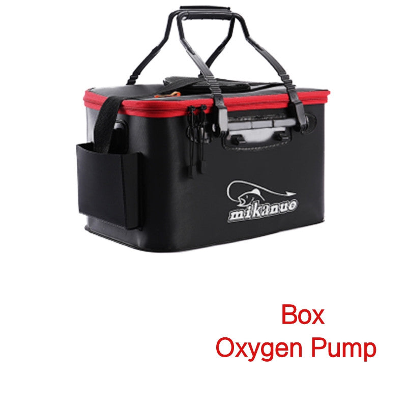 EVA Portable Fishing Bag Folding Thicken Live Fishing Box Tank Bucket Camping Fishing Tackle Fishbox Storage Bag – view 8