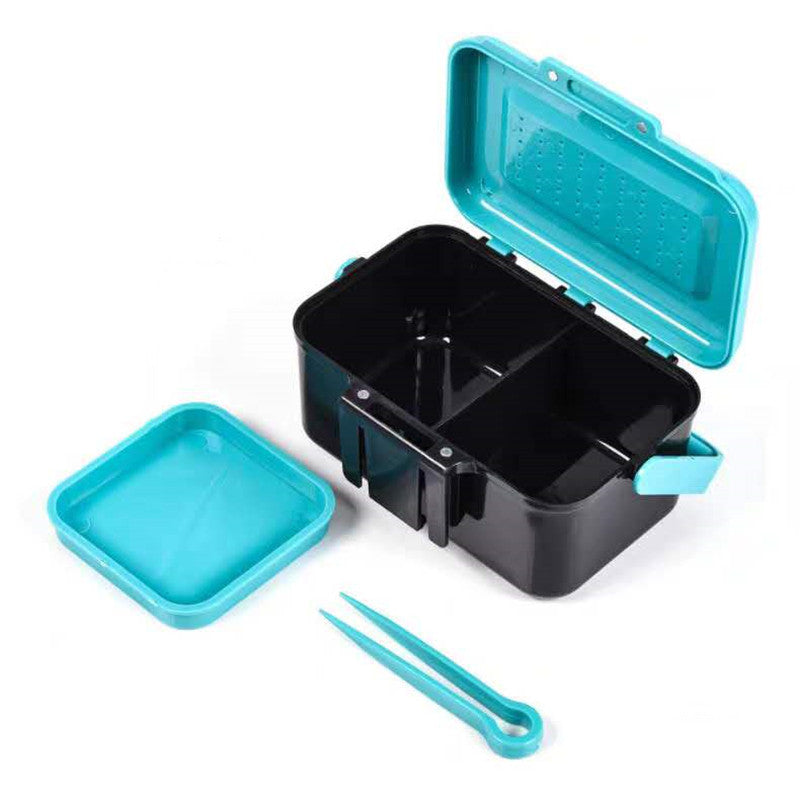 Dual-purpose bait box with handle – view 4