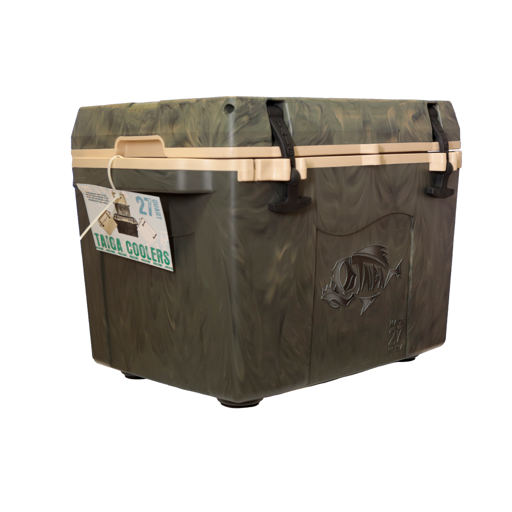 Taiga Coolers 27 Quart Woodland Camo Cooler
