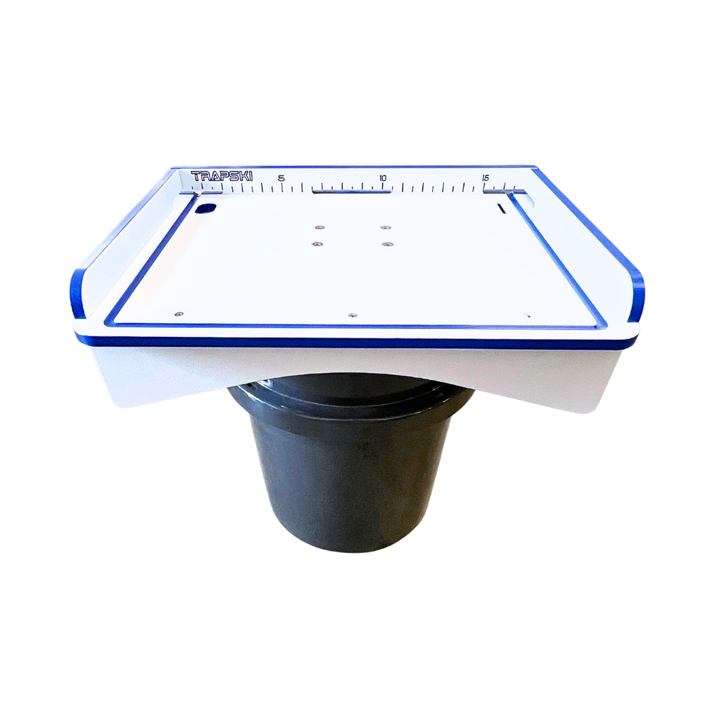Premium Rod Mount 18" or 33" Raised Fillet Table – 3-in-1 Bait & Fish Station | Fits Rod Holders, Buckets & Flat – view 10