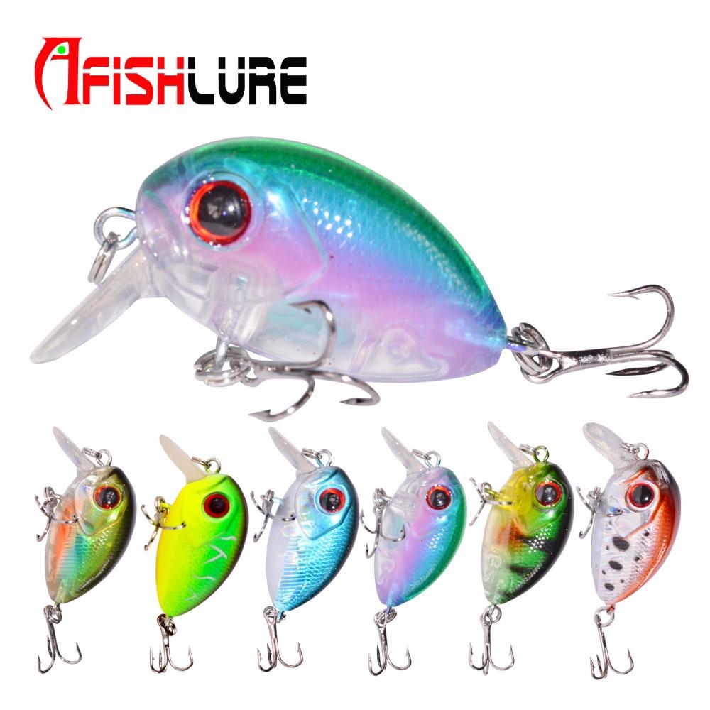 AFISHLURE  36mm 3.5g Crank Bait Hard Plastic Artificial Fishing Lure Fake carp Pesca  Wobbler Leurre Peche  Isca – view 2