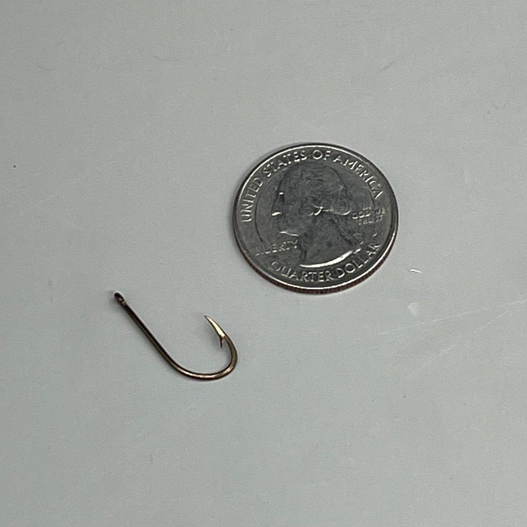 EAGLE CLAW Sharp Plain Shank All Purpose Live Bait Holder Bronze #6 50pc 084F-6 – view 4