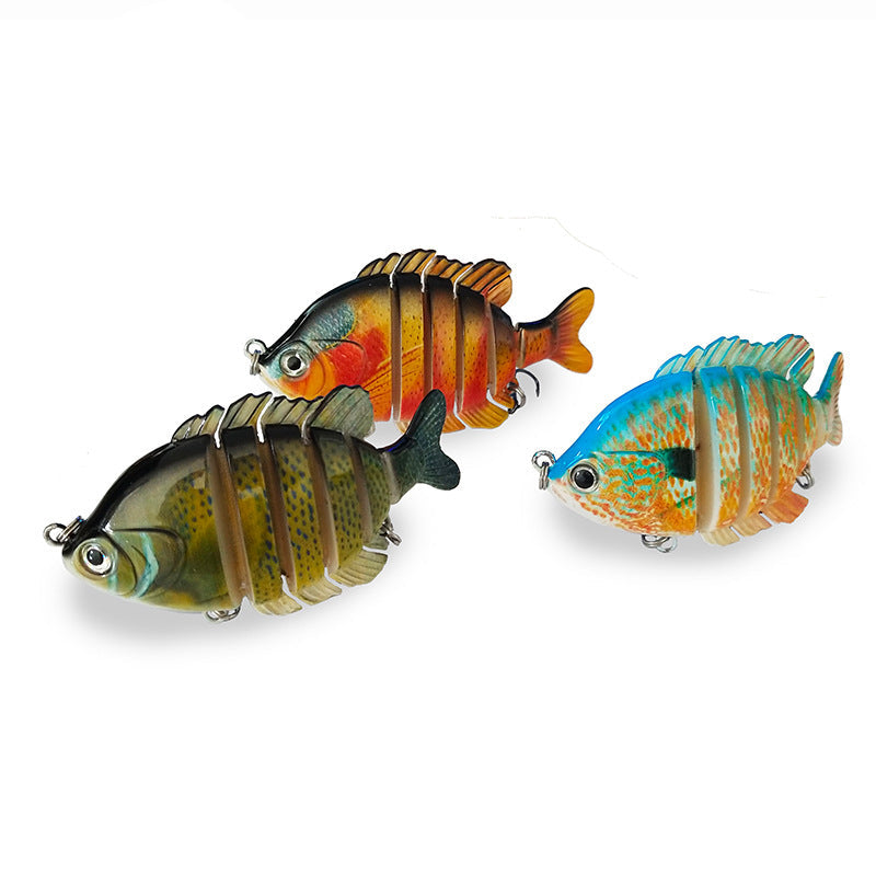 Six Section Yayu Bait Multi Section Bionic Fake Bait Fishing Gear Marine Fishing Supplies Tilapia Long Cast – view 4