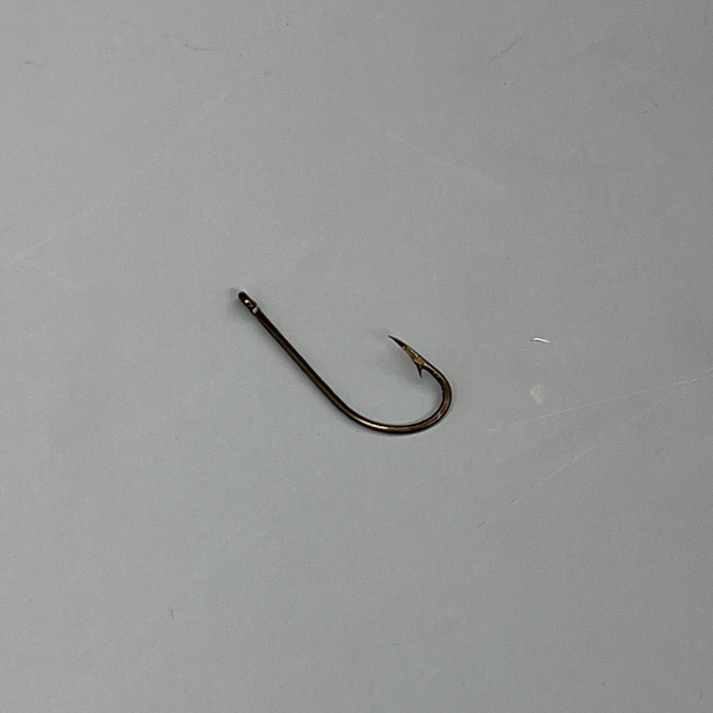 EAGLE CLAW Ultra Sharp All Purpose Live Bait Plain Shank Bronze #4 50pc 084F-4 – view 2