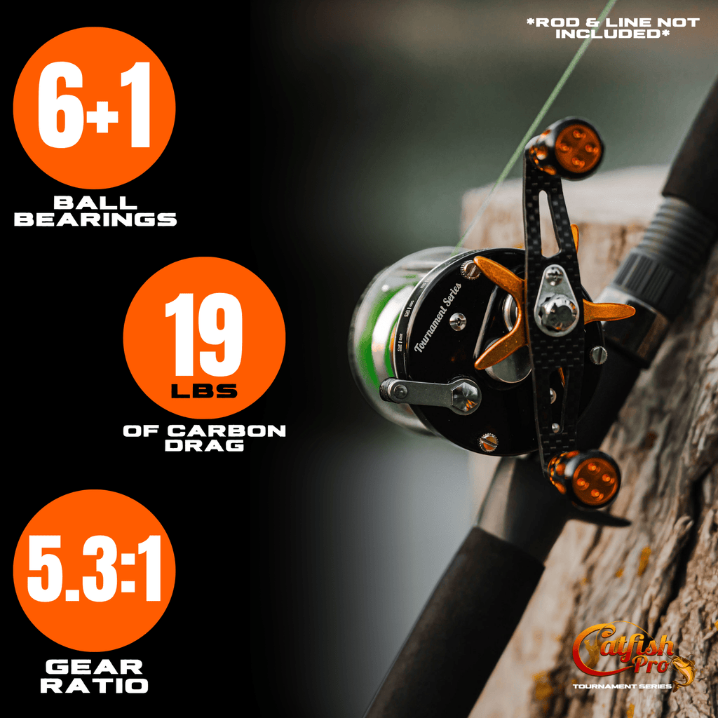 600CTS Round Baitcaster Reel – view 7