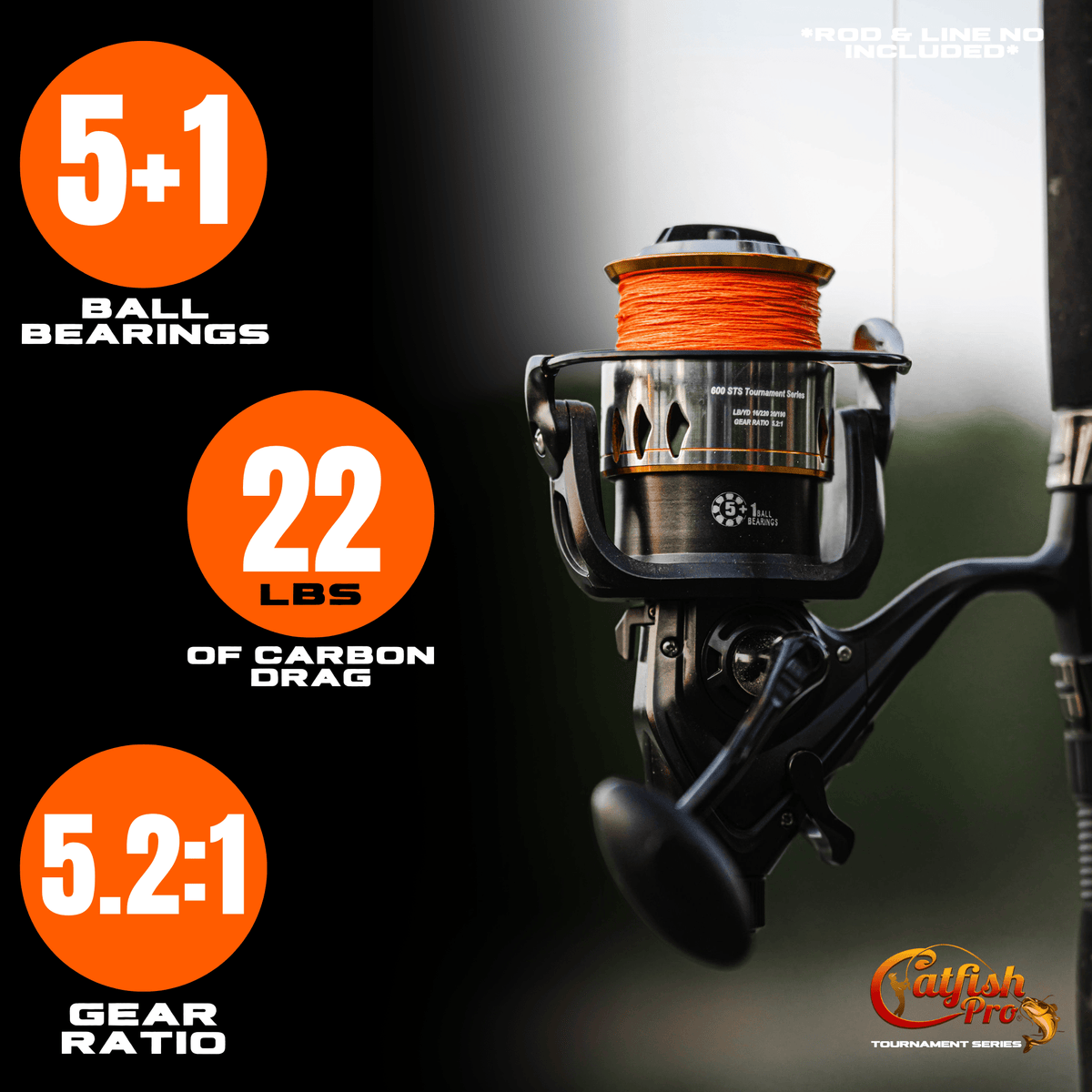 600STS Spinning Reel – view 6