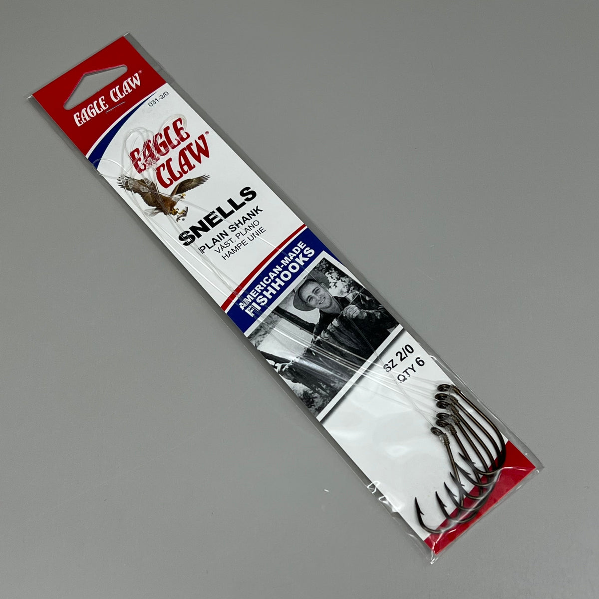 EAGLE CLAW (3 PACK) Plain Shank All Purpose Live Bait Bronze #2/0 6pc 031-2/0 – view 3