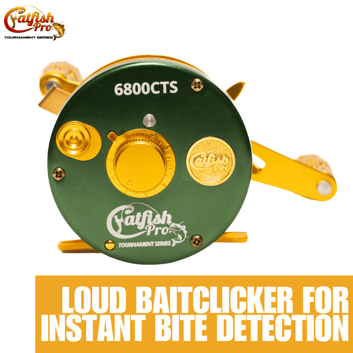6800 CTS Round Baitcaster Reel – view 5