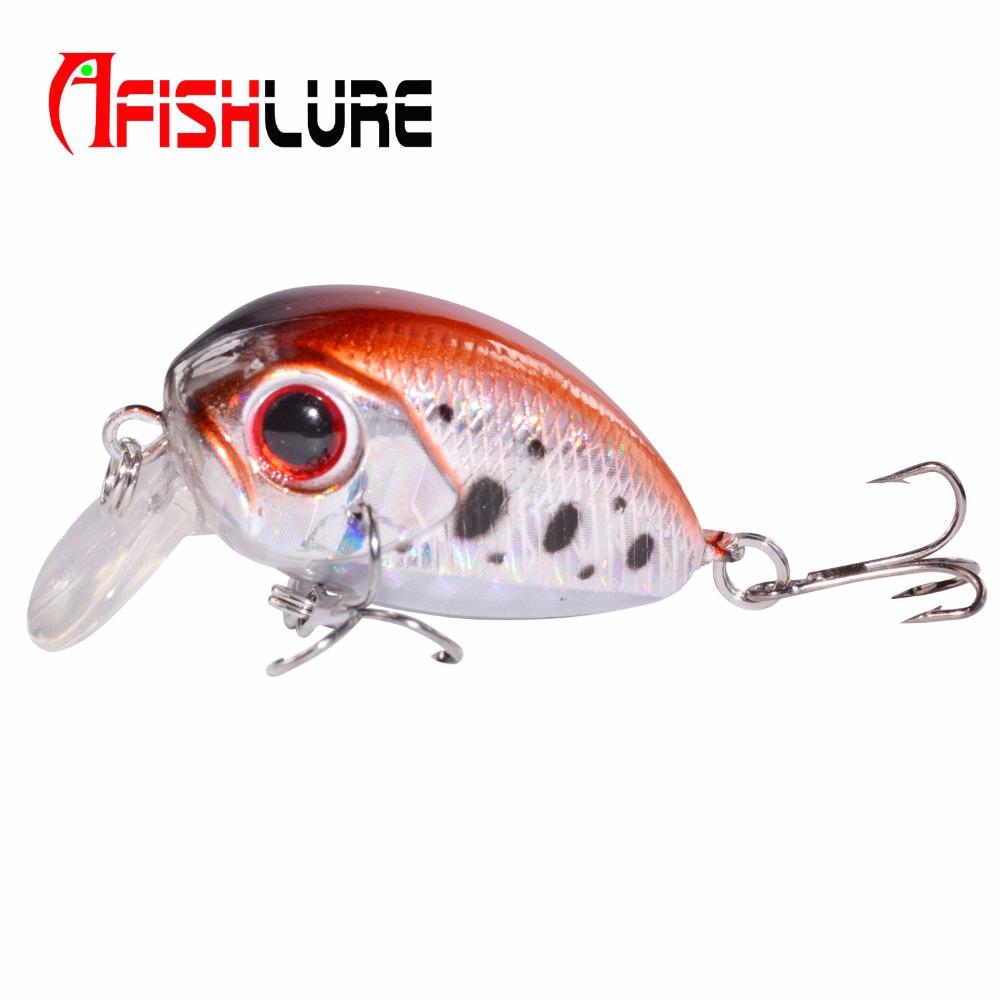 AFISHLURE  36mm 3.5g Crank Bait Hard Plastic Artificial Fishing Lure Fake carp Pesca  Wobbler Leurre Peche  Isca – view 3