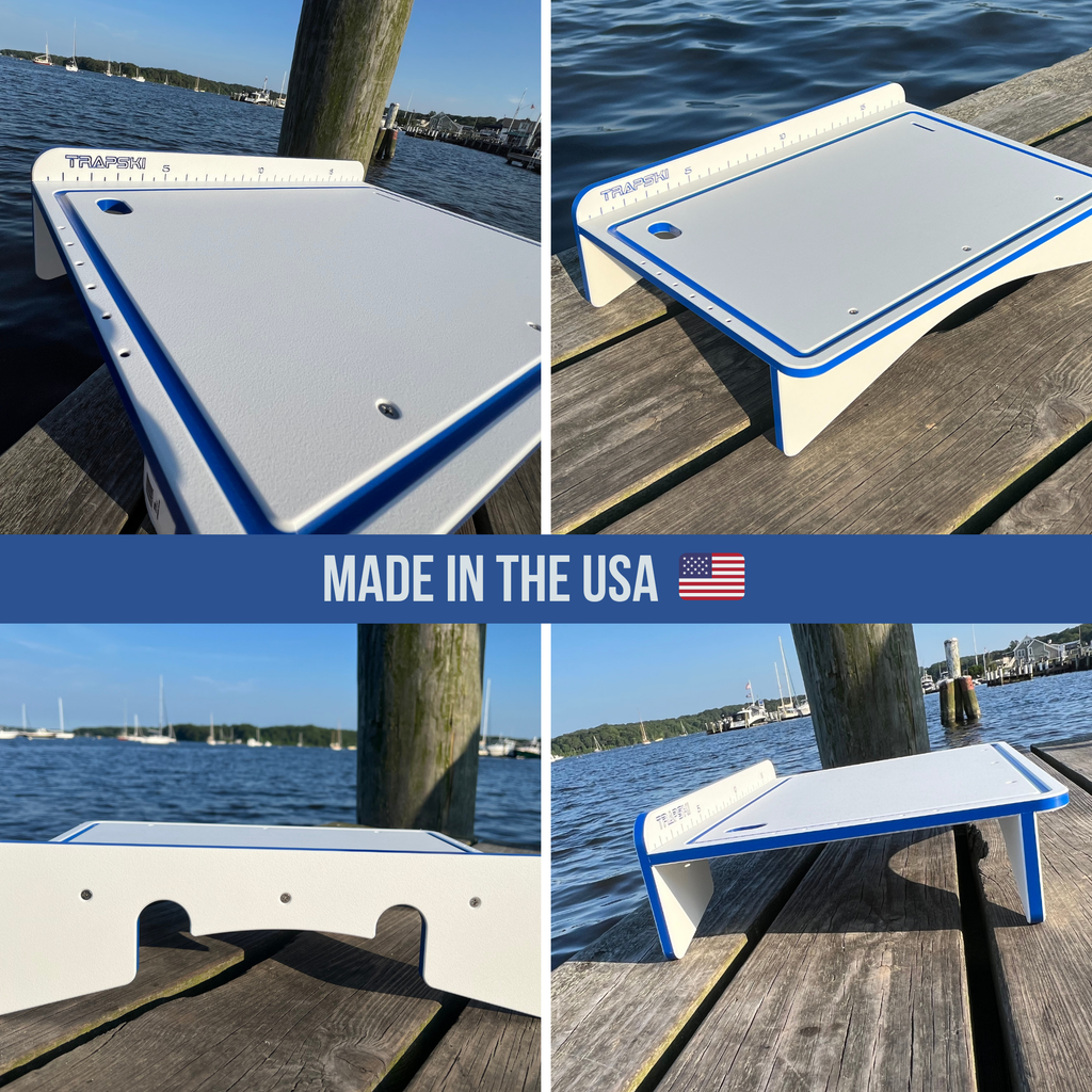 Made in the USA | Premium Single Bucket Raised 18" Fillet Table and Cutting Board – view 4