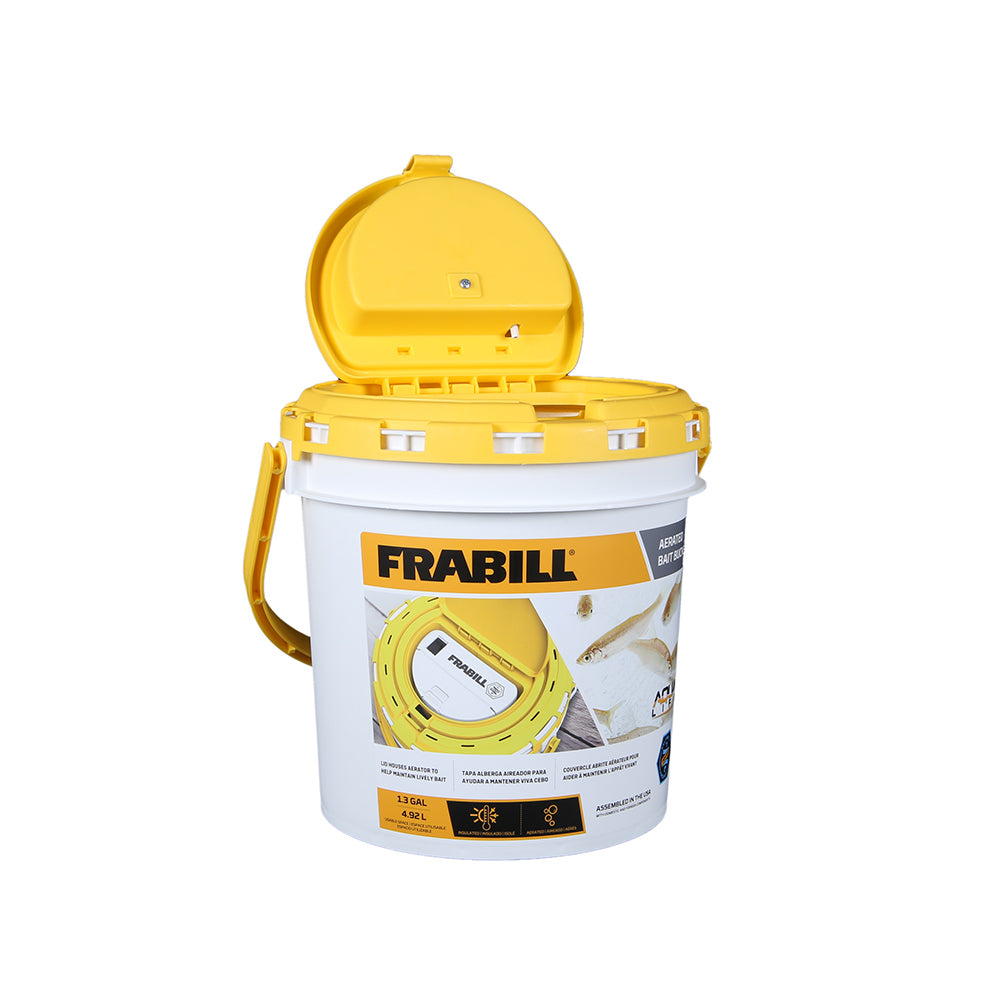 Frabill Dual Fish Bait Bucket w/Aerator Built-In – view 3