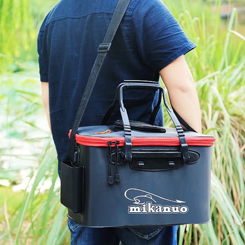 EVA Portable Fishing Bag Folding Thicken Live Fishing Box Tank Bucket Camping Fishing Tackle Fishbox Storage Bag – view 4