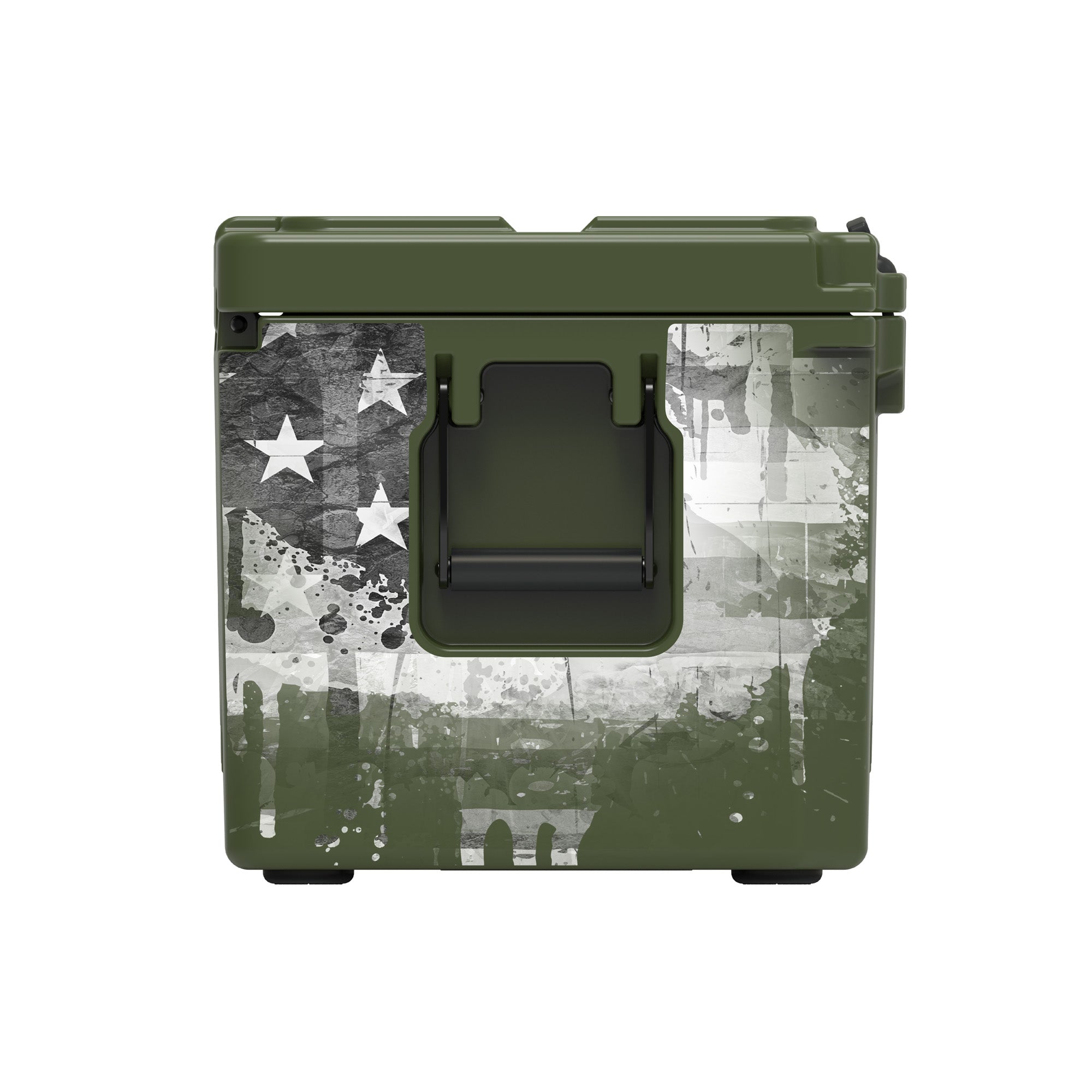 American Flag Hard Cooler