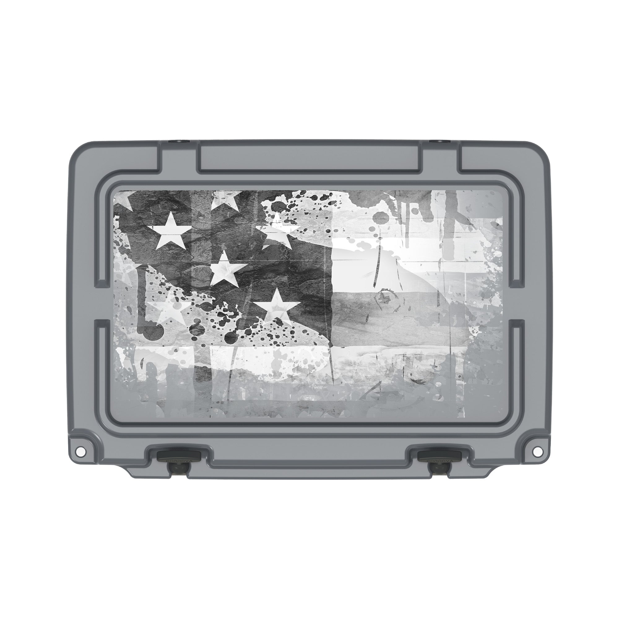 American Flag Hard Cooler