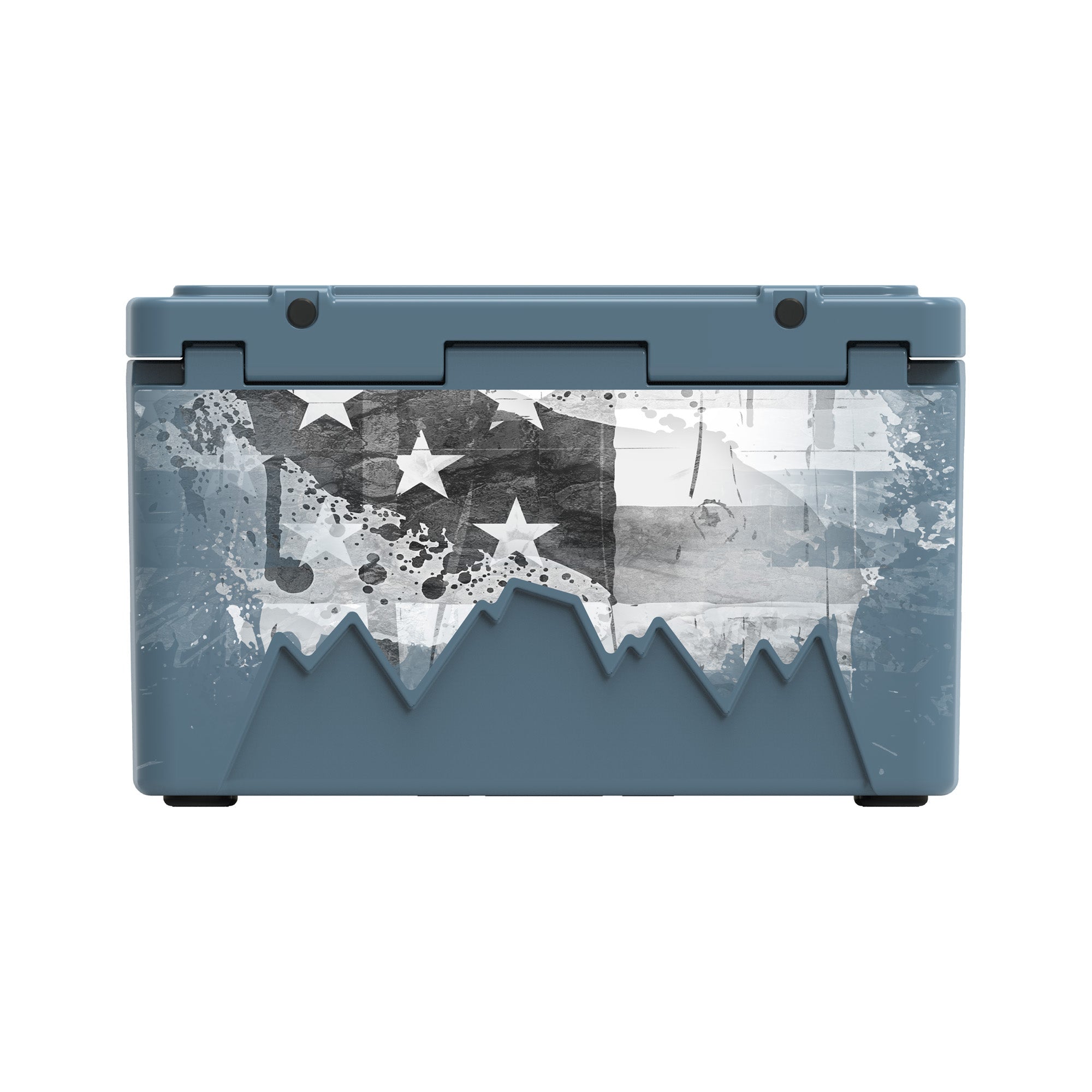 American Flag Hard Cooler