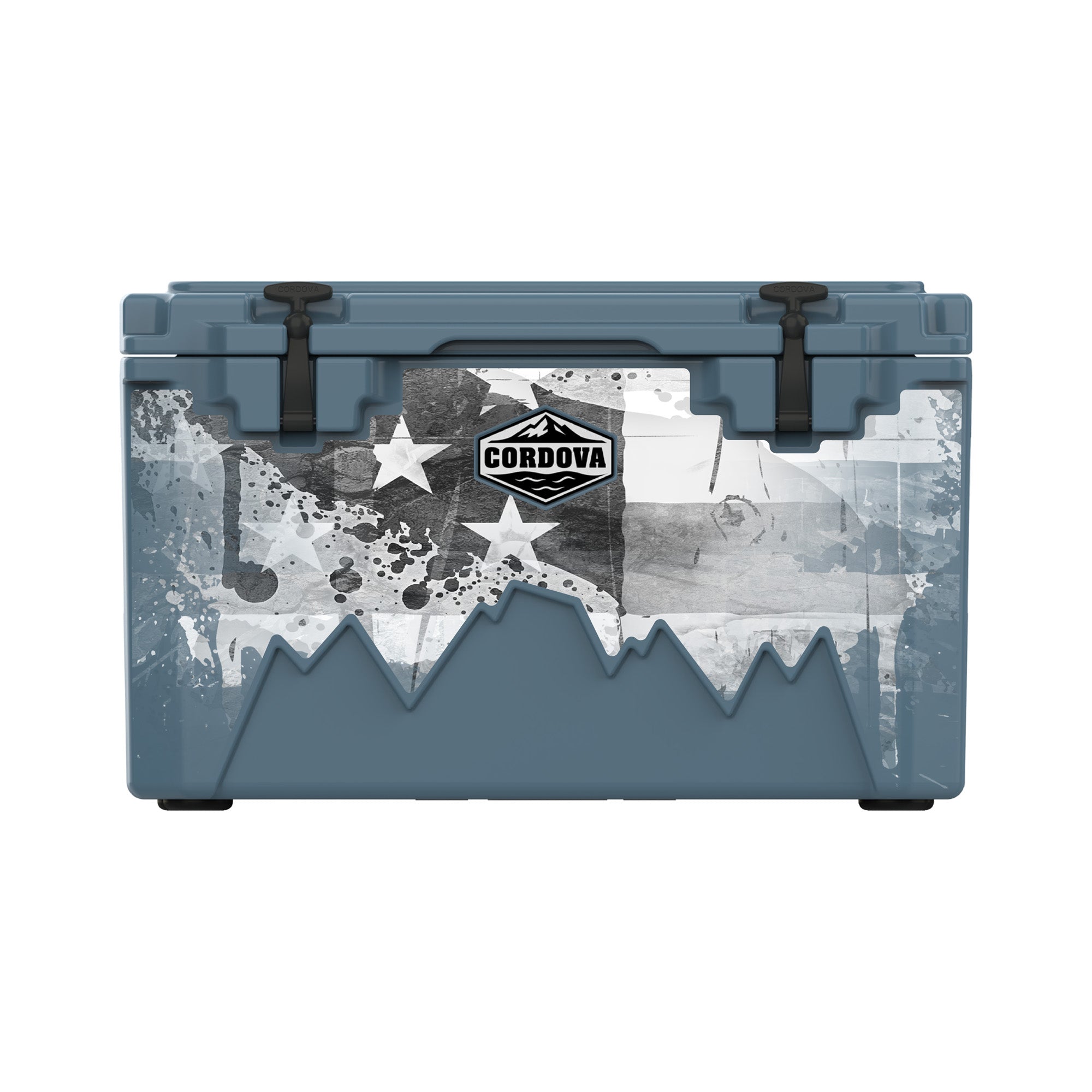 American Flag Hard Cooler