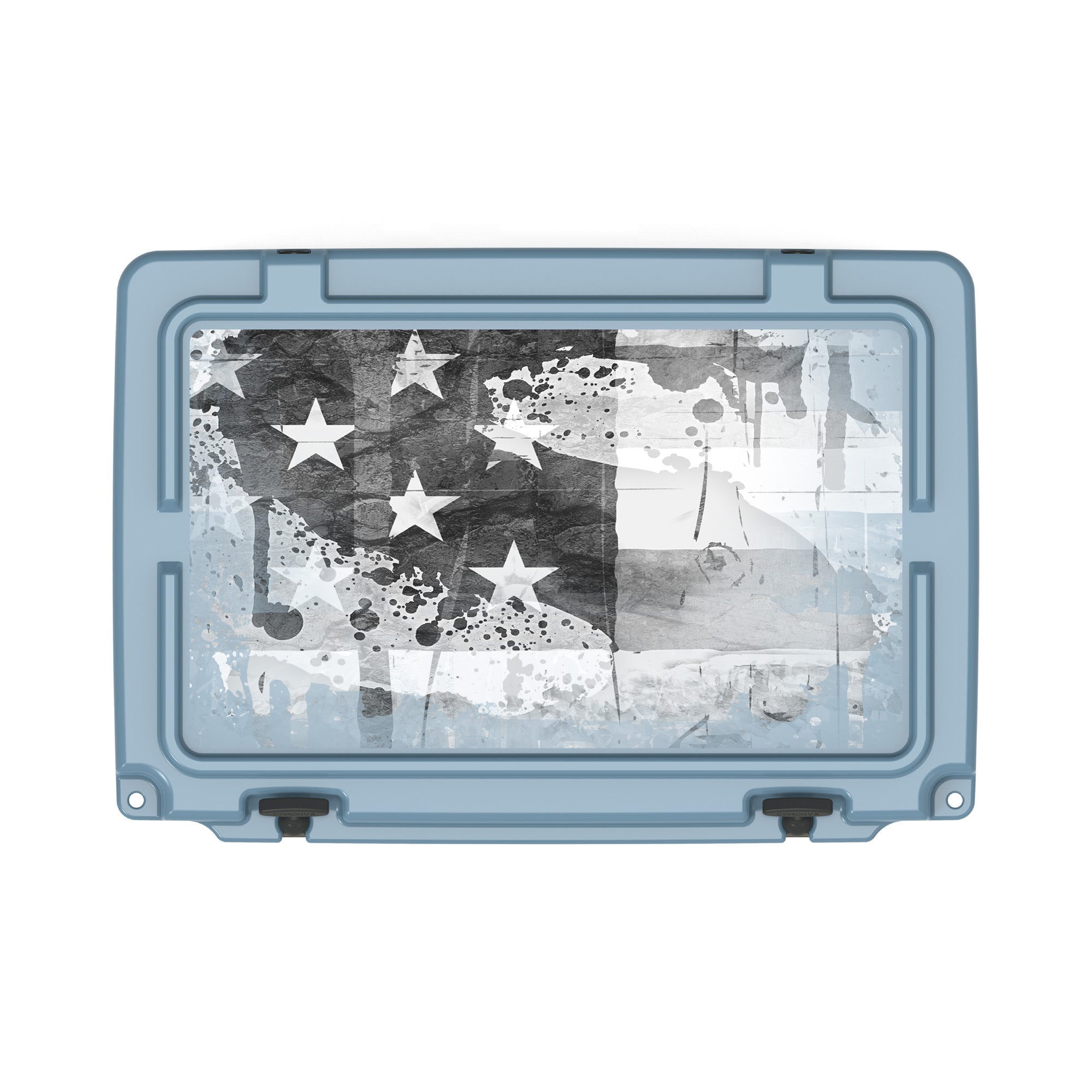 American Flag Hard Cooler