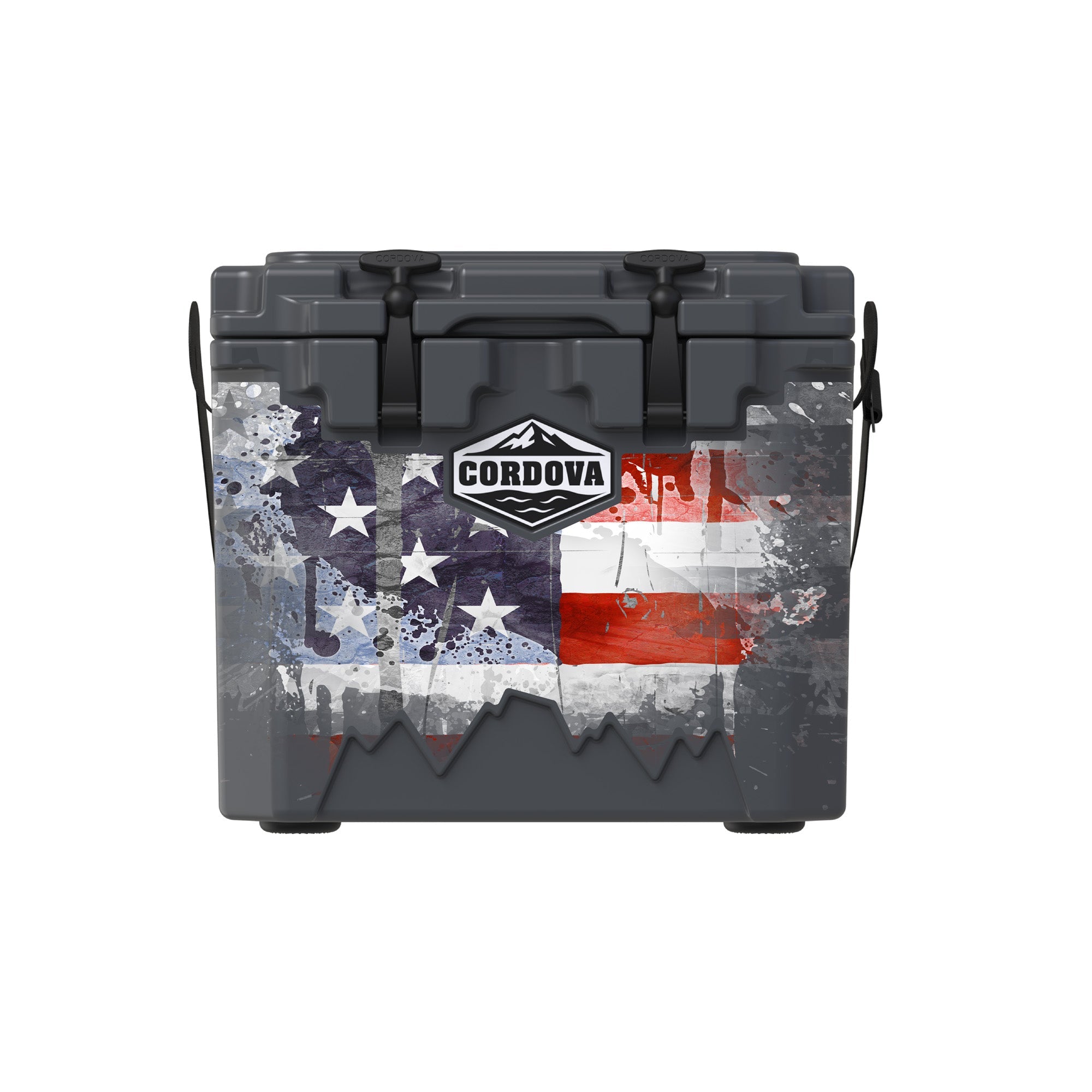 American Flag Hard Cooler