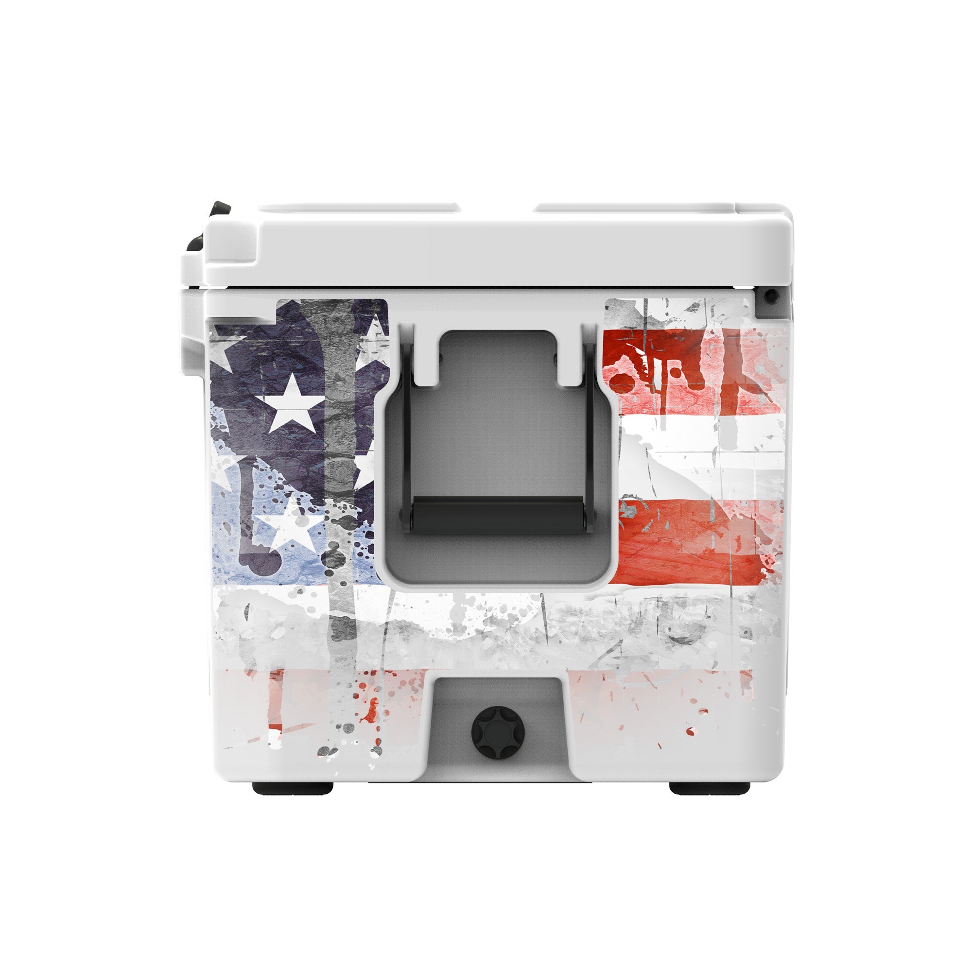 American Flag Hard Cooler