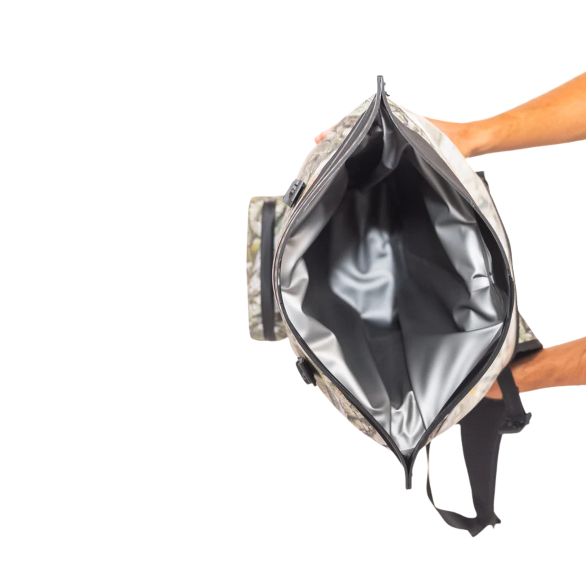 Waterproof Floating Backpack Cooler - Forest Camo – view 7