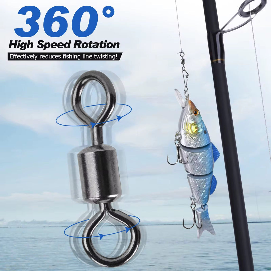 Rolling Barrel Swivels – view 3
