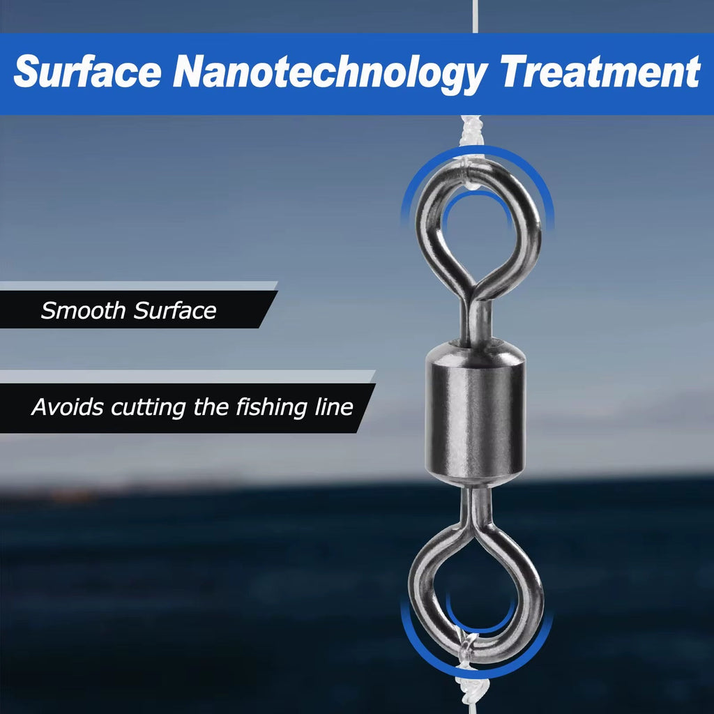 Rolling Barrel Swivels – view 4