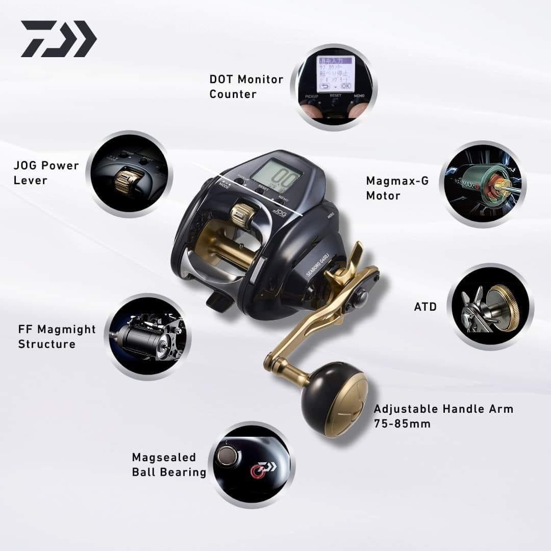 Daiwa - SEABORG G300J Electric Reel – view 5