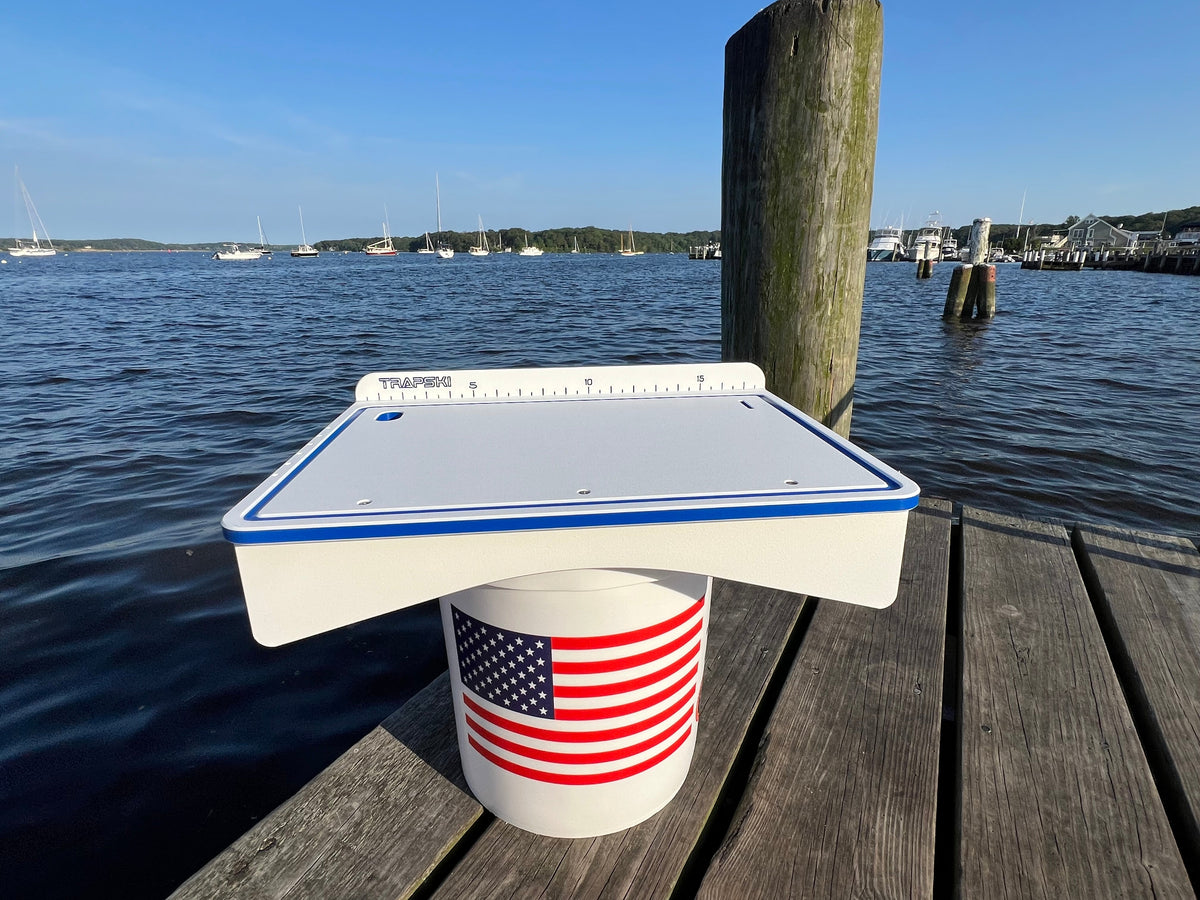 Made in the USA | Premium Single Bucket Raised 18" Fillet Table and Cutting Board – view 6