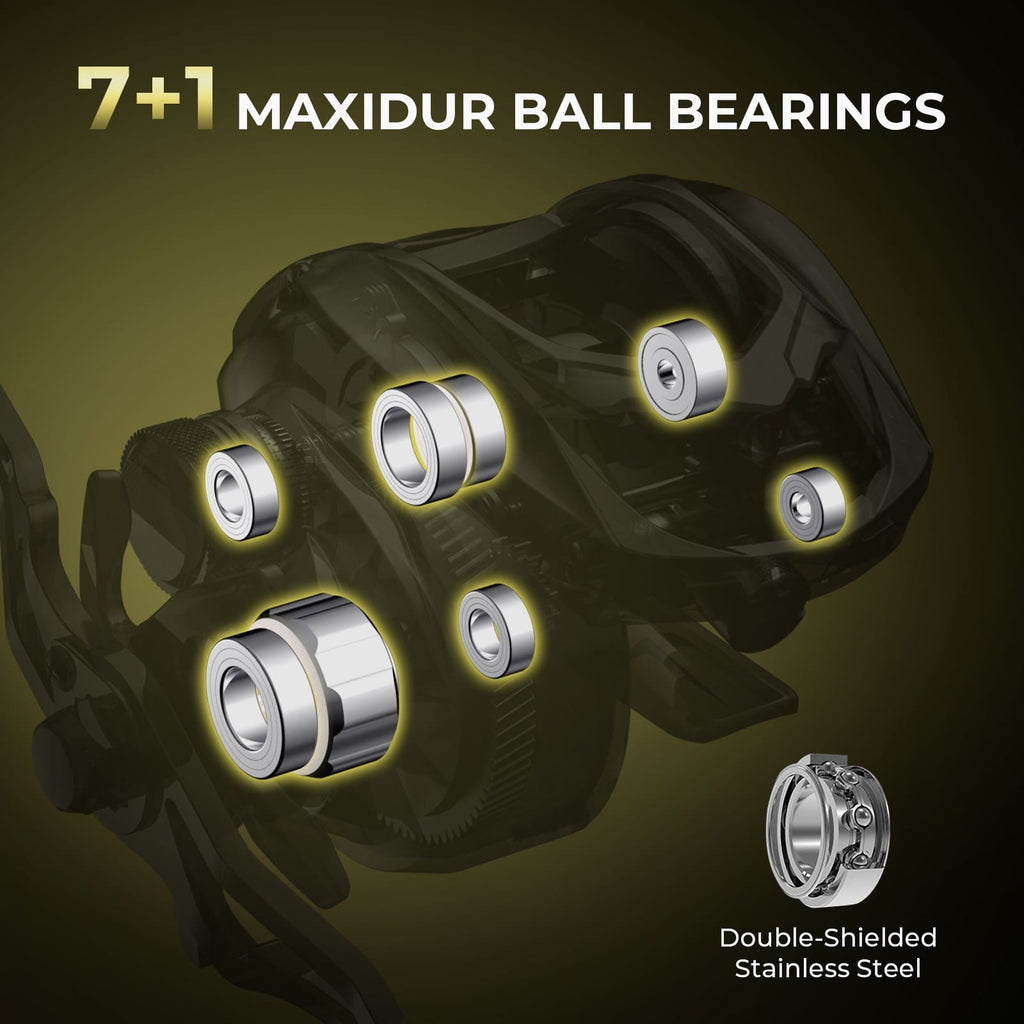 KastKing Spartacus Defender Twin-Tip Baitcaster Rod and Reel Combo
