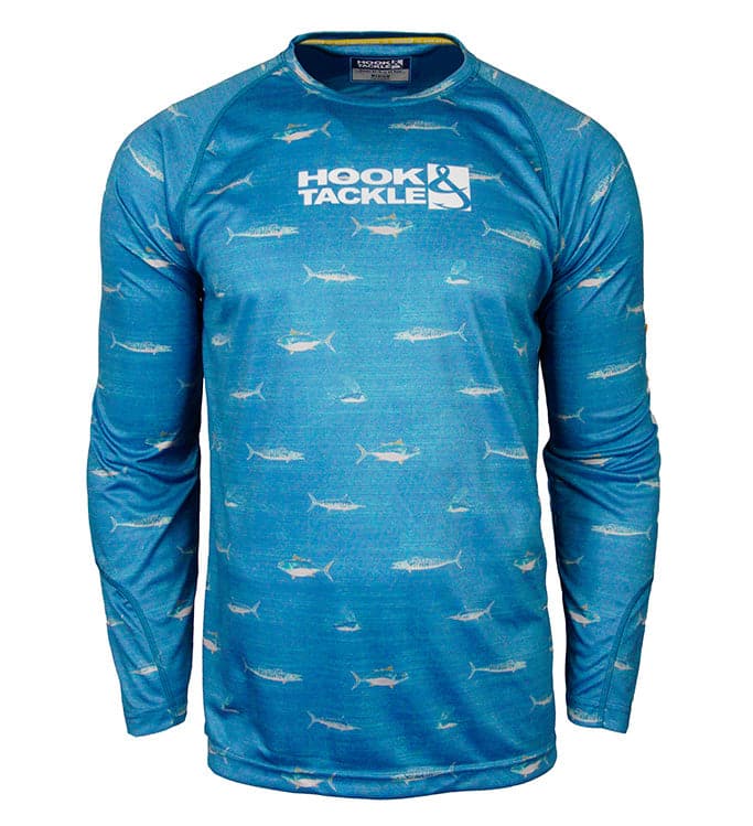 Men's Offshore Fish L/S UV Fishing Shirt – view 3