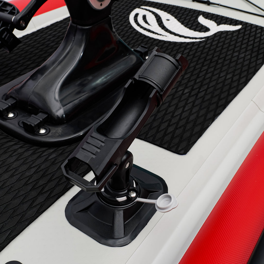 Nautiqua | ARUBA | Deluxe Paddleboard Fishing Pedal Kayak | Red – view 10