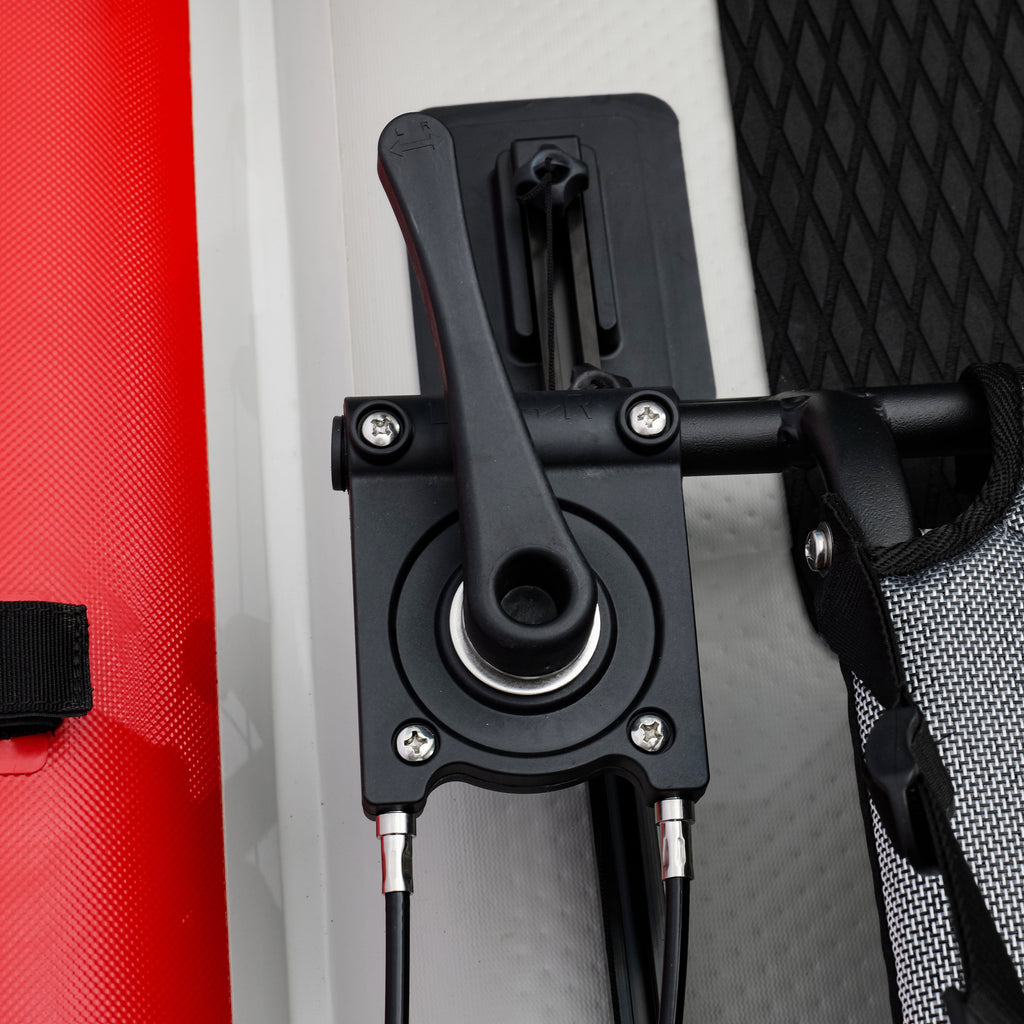Nautiqua | ARUBA | Deluxe Paddleboard Fishing Pedal Kayak | Red – view 7