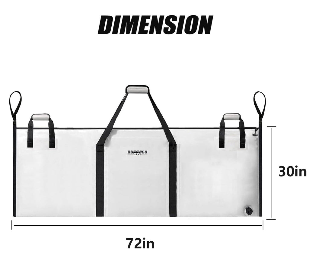 72x30'' Fish Cooler Bag With YKK Zipper – view 4