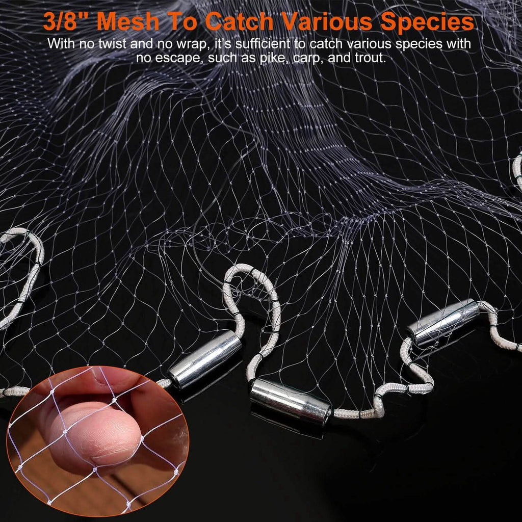 Fishing Cast Net Bait Trap Heavy Duty – view 9
