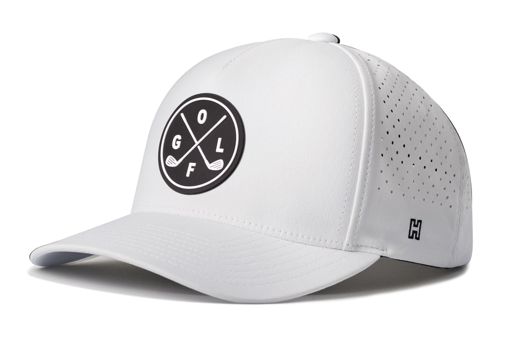 Golf X Performance 5-Panel Hat  |  Golf Flexfit Snapback