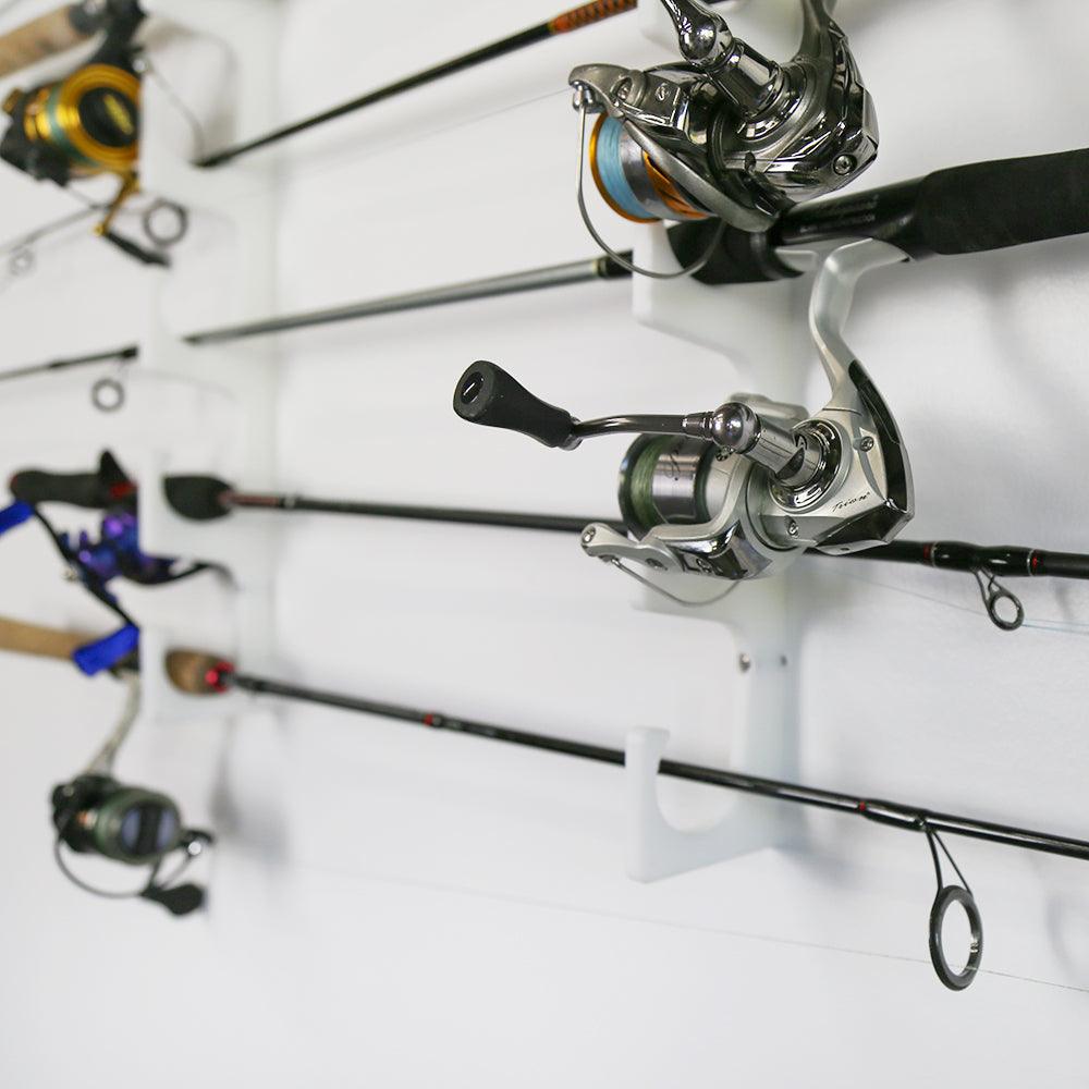 Made in the USA Fishing Rod Rack | Wall or Ceiling Mounted – view 4
