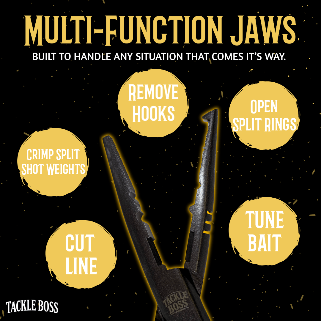 Tackle Boss 4 pcs Outlaw Fishing Plier Set – view 5