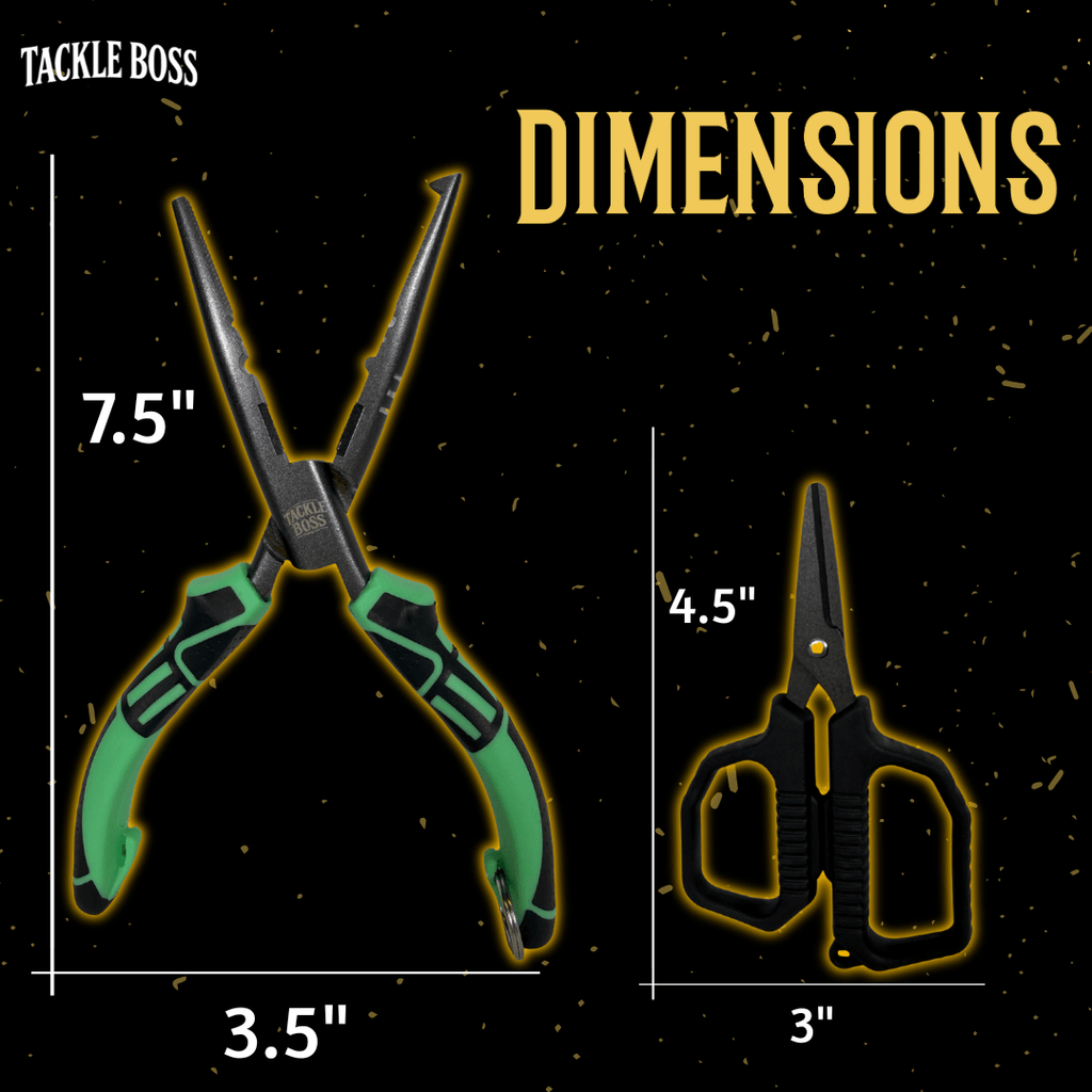 Tackle Boss 4 pcs Outlaw Fishing Plier Set – view 3