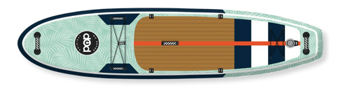 11'0 Yacht Hopper Mint/Teak/Blue